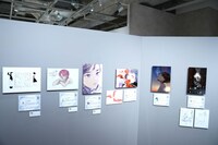 「『EGAKU -draw the song-』展」の様子。
