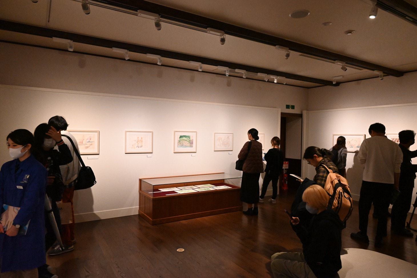 「君たちはどう生きるか展」の様子。