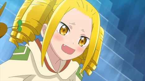 TVアニメ「とあるおっさんのVRMMO活動記」第8話の場面カット。