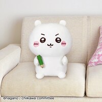 「PCクッション ちいかわ いっしょにお勉強！」のぬいぐるみ型クッション部分。