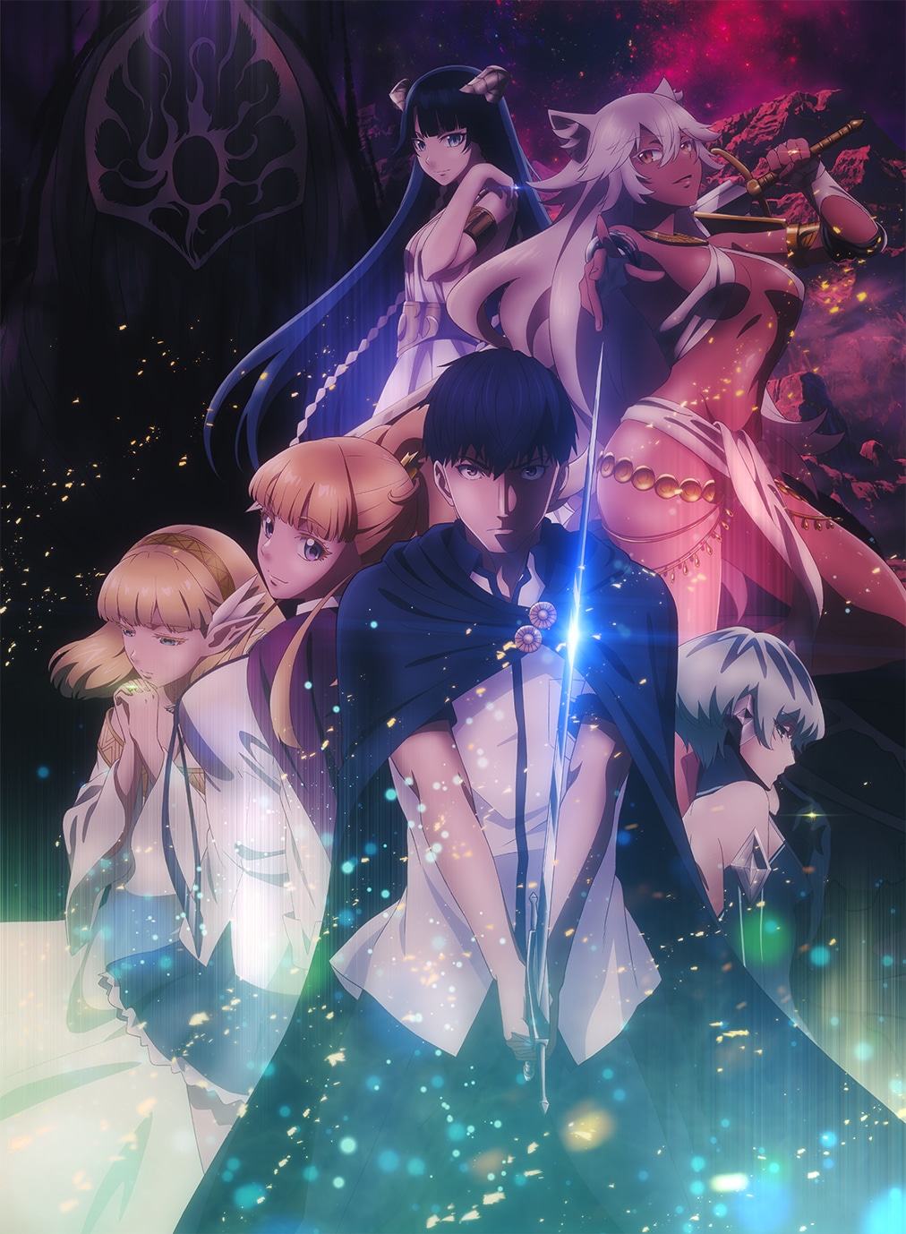 TVアニメ「結婚指輪物語」キービジュアル (c)めいびい／SQUARE ENIX・「結婚指輪物語」製作委員会
