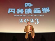 「円谷映画祭2023」トークイベントに出席した庵野秀明。