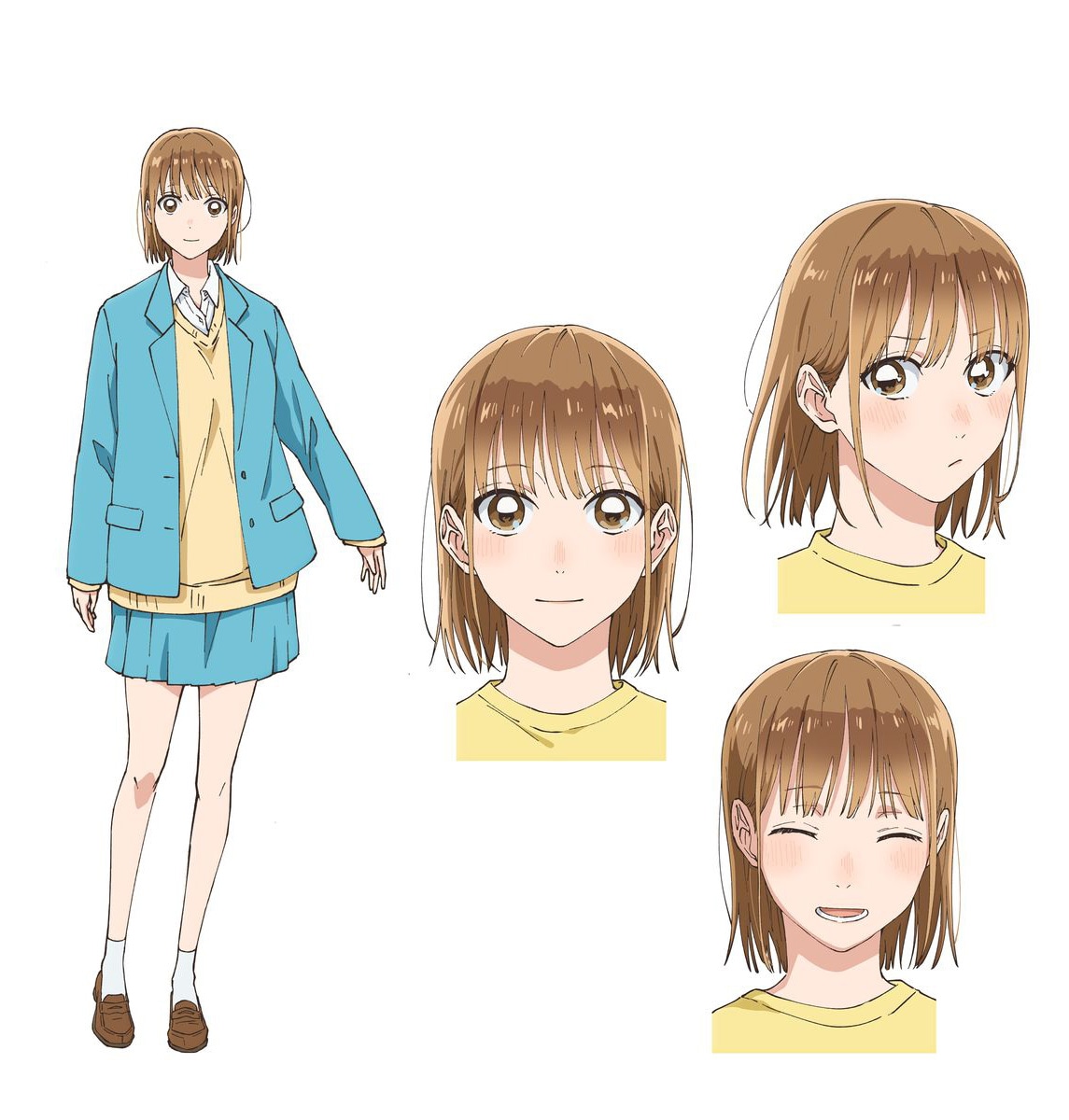 鹿野千夏（CV：上田麗奈） (c)三浦糀／集英社・「アオのハコ」製作委員会