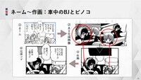 「TEZUKA2023 ブラック・ジャック 機械の心臓-Heartbeat Mark II」お披露目会で発表されたスライド資料。