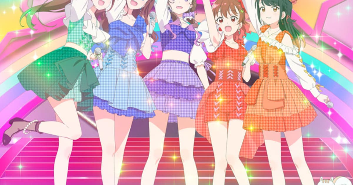 i☆Risの劇場アニメ、一致団結したワンシーン収めたティザービジュアル 