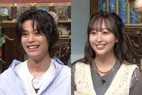 左から竹内唯人、たけうちほのか。2人は竹内涼真の弟と妹だという。