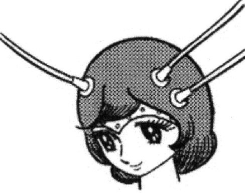 AI生成画像をもとに人が考案したキャラクターデザイン（マリア）。