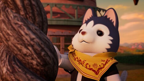 「劇場版 シルバニアファミリー フレアからのおくりもの」本編映像より。