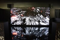 「ハプティクスブース『記憶の光』」の様子。 (c)SHUEISHA (c)原泰久/集英社