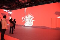 「イマーシブ体験『挑戦の光』」の様子。 (c)SHUEISHA (c)原泰久/集英社