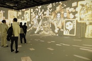 「イマーシブ体験『挑戦の光』」の様子。 (c)SHUEISHA (c)原泰久/集英社