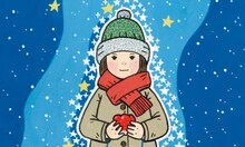 「Bande dessinee - クリスマス バンドデシネ展」キービジュアル（illustration 森雅之）