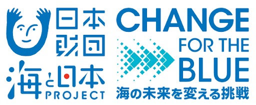 「CHANGE FOR THE BLUE」ロゴ