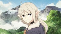 第8話「森の住人との邂逅」より。 (c)門司柿家/アース・スター エンターテイメント/Sランク娘製作委員会