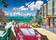 わたせせいぞうによるイラスト。