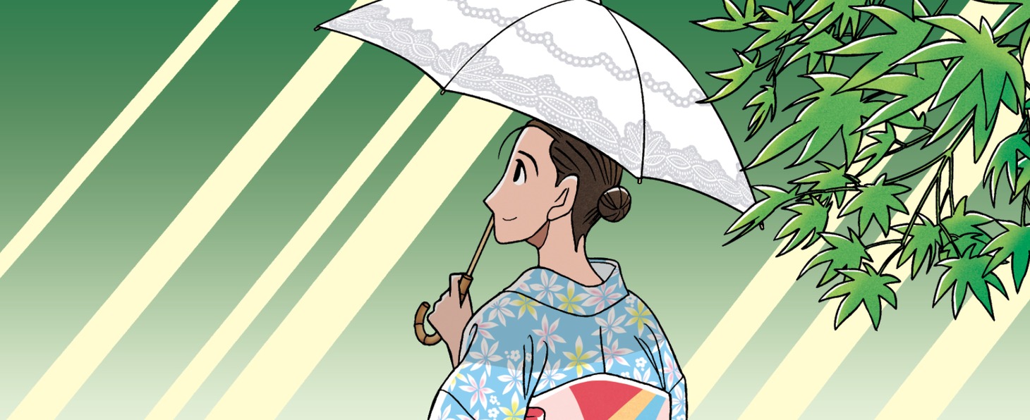 わたせせいぞうによるイラスト。