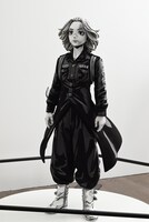 マイキーの等身大3Dフィギュア。