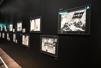 原画展示コーナー。