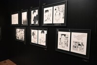 原画展示コーナー。