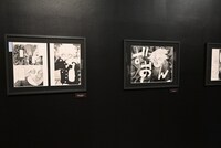 原画展示コーナー。