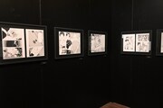 原画展示コーナー。