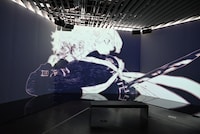 「卍天黒シアター」の様子。