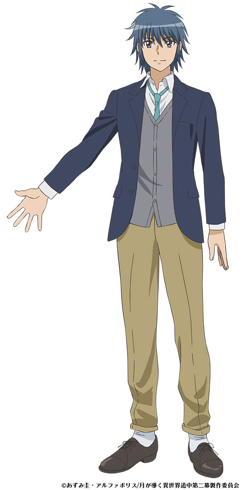 ジン=ロアン（CV：新祐樹） (c)あずみ圭・アルファポリス/月が導く異世界道中第二幕製作委員会