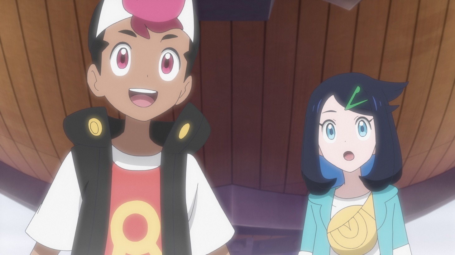 TVアニメ「ポケットモンスター」の最新映像「霧の中のラプラス」より。