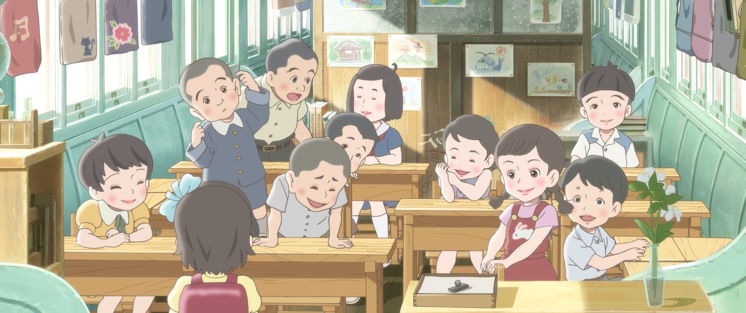 映画「窓ぎわのトットちゃん」より。
