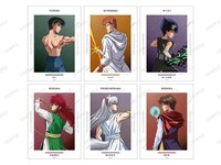 「描き下ろし 戦う背中ver. A3マット加工ポスター」