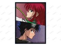 「描き下ろし 戦う背中ver. トレーディングアクリルカード BOX」特典「描き下ろし 蔵馬&飛影 戦う背中ver. アクリルカード」。