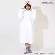 「ハイキュー!!もふもふ着る毛布 ケンマネコ」着用イメージ