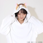 「ハイキュー!!もふもふ着る毛布 ケンマネコ」着用イメージ