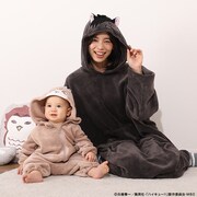 「ハイキュー!!もふもふ着る毛布」着用イメージ