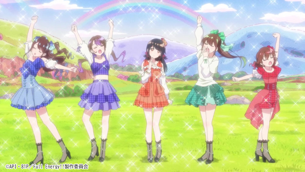 「i☆Ris the Movie - Full Energy!! -」ティザーPVより。(c)API・81P／FullEnergy!!製作委員会