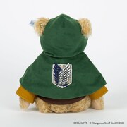 「『進撃の巨人』10周年記念グッズ 進撃の巨人×シュタイフ エレン・イェーガーテディベア」