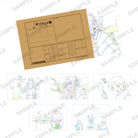 2週目入場者特典「ミニカット袋&原画ポストカード」（全5種）