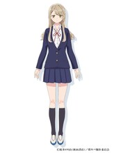 半沢ユリネ（CV：上田麗奈）。市川と山田の、3年生になってからのクラスメイト。安堂カンナとは以前からの友人。口数が少なく無表情ぎみだが、実際は恋に興味津々な一面を持つ。