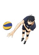 セッター・影山飛雄のアクションビジュアル。