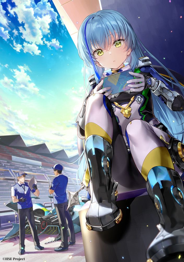 小町永遠のキャラクターイラスト。 (c)HSE Project