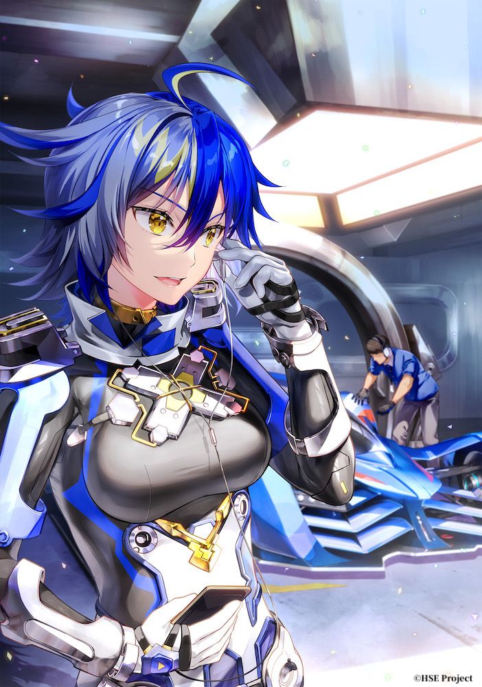 浅河カナタのキャラクターイラスト。