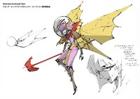 マリアのキャラクター原案。(c)ロッテ・ビックリマンプロジェクト/ビックリメン製作委員会