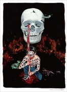 「総特集 望月ミネタロウ 創造と破壊と革新と。」より、イラストギャラリー。