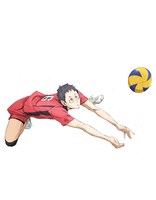 ウイングスパイカー・福永招平のアクションビジュアル。