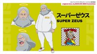 スーパーゼウス（CV：麦人）。かつて天使軍を率いたヘッド。全能の神、その人。現代では、ビックリマン工場で品質管理を務めている。シールで合神できるのは、スーパーゼウスのおかげとか。(c)ロッテ・ビックリマンプロジェクト/ビックリメン製作委員会