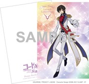 入場者特典のポストカード。(c)SUNRISE／PROJECT L-GEASS　Character Design (c)2006-2017 CLAMP・S