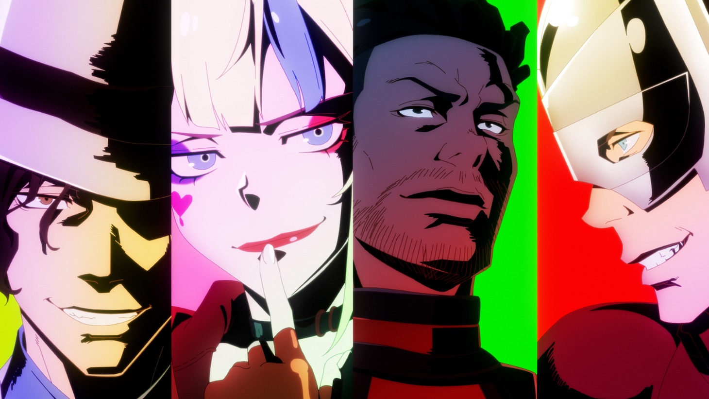 アニメ「異世界スーサイド・スクワッド」ティザーPVより。