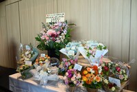 会場ロビーの様子。