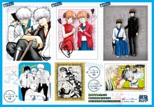 最強ジャンプ1月号付録のステッカー。(c)空知英秋／集英社