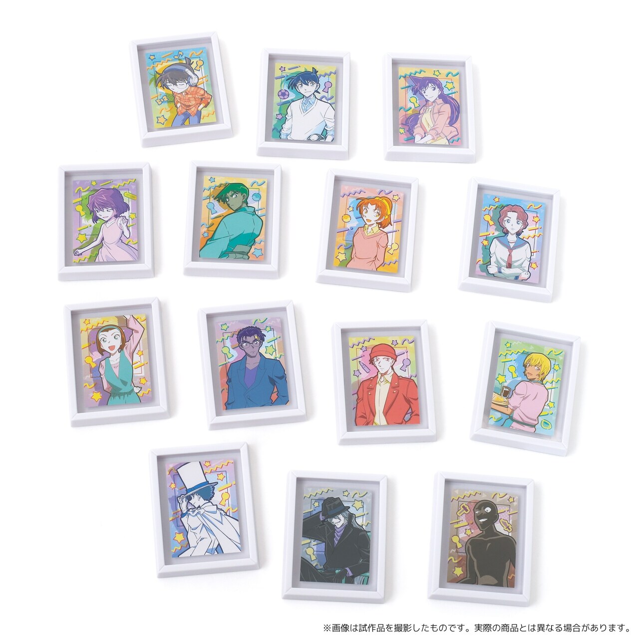 名探偵コナン コマコレ マグネット 80'sアート」（全14種